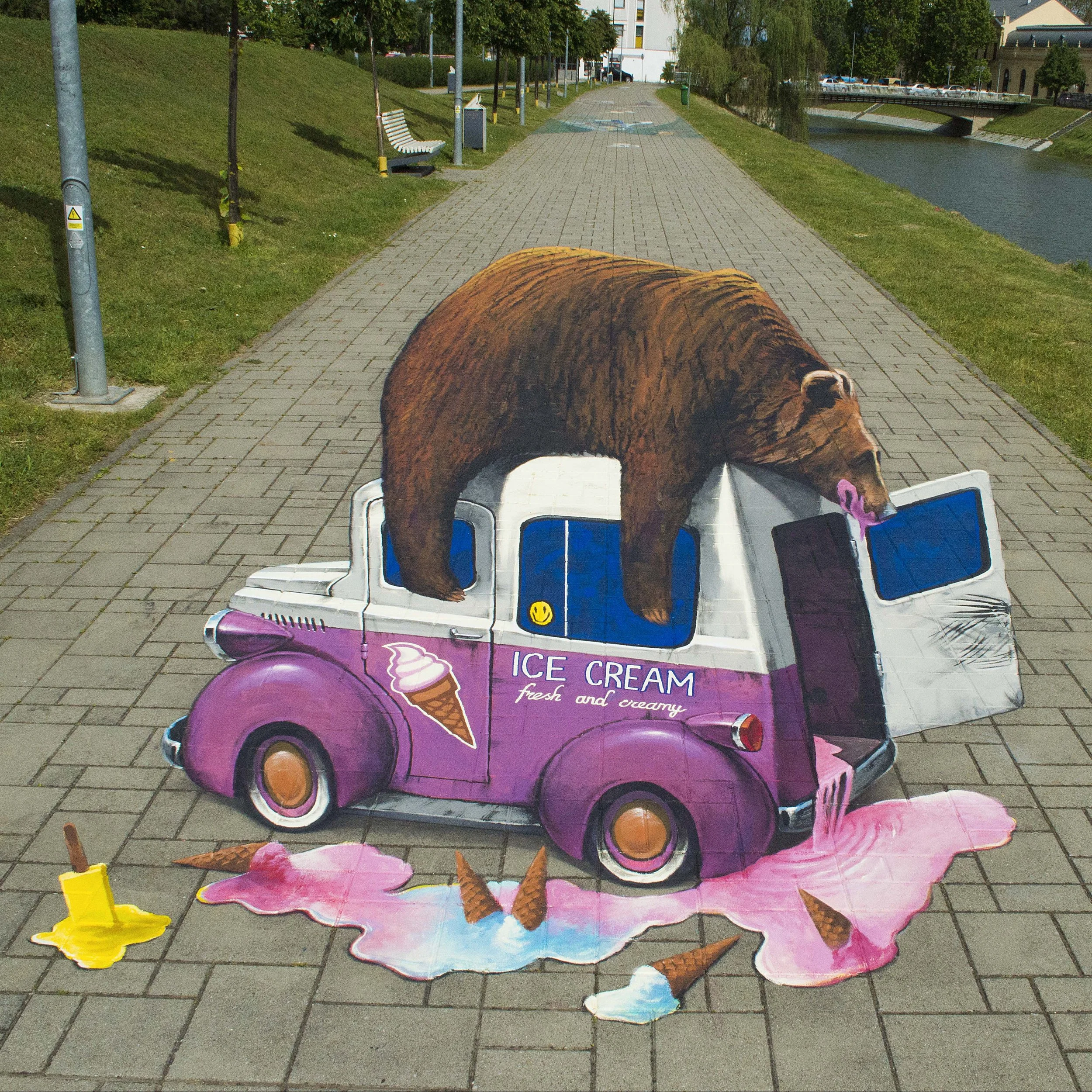 3D STREET ART — Kerim Mušanović